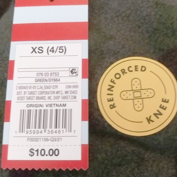 NWT Boys' Fleece Pull-On Pants - Cat & Jack XS (4/5) JOGGER [140] - Picture 2 of 4